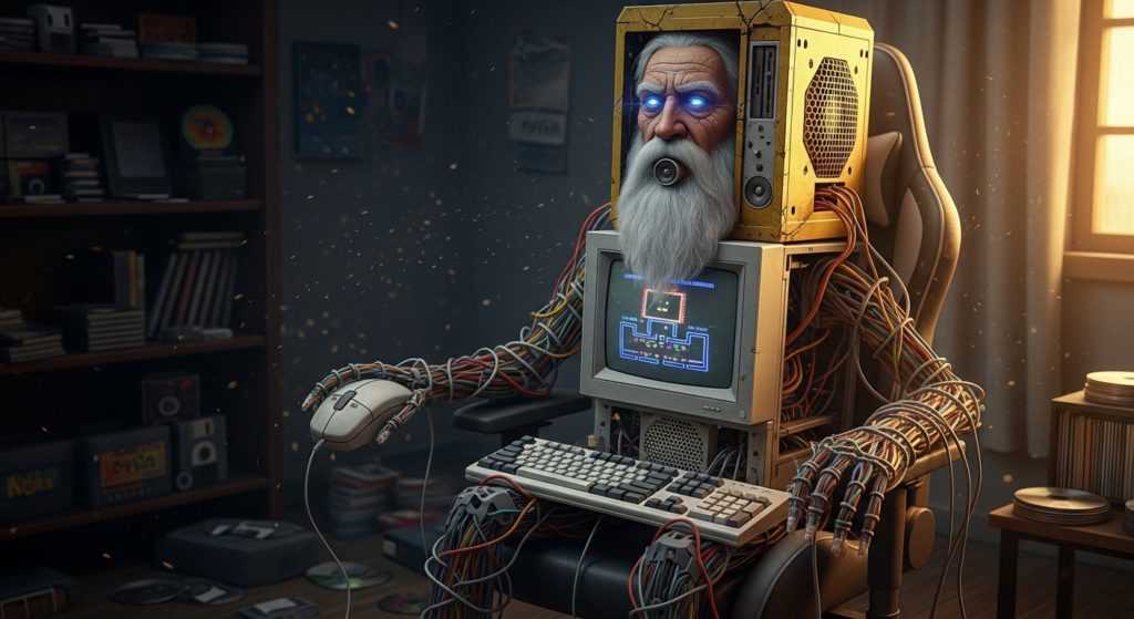 PCのメンテナンスをする人のイメージ画像