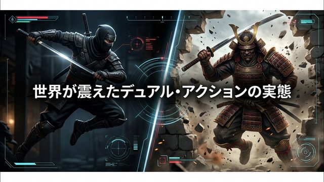 弥助による「豪快な侍アクション」の爽快感